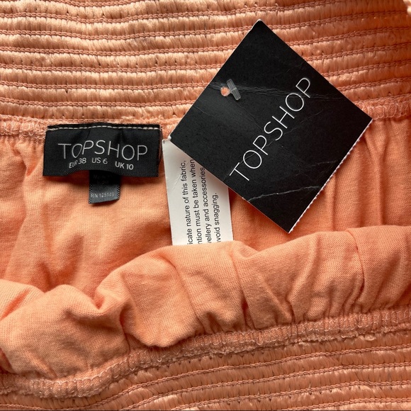 NWT Topshop Lace Mini Skirt - Picture 2 of 8